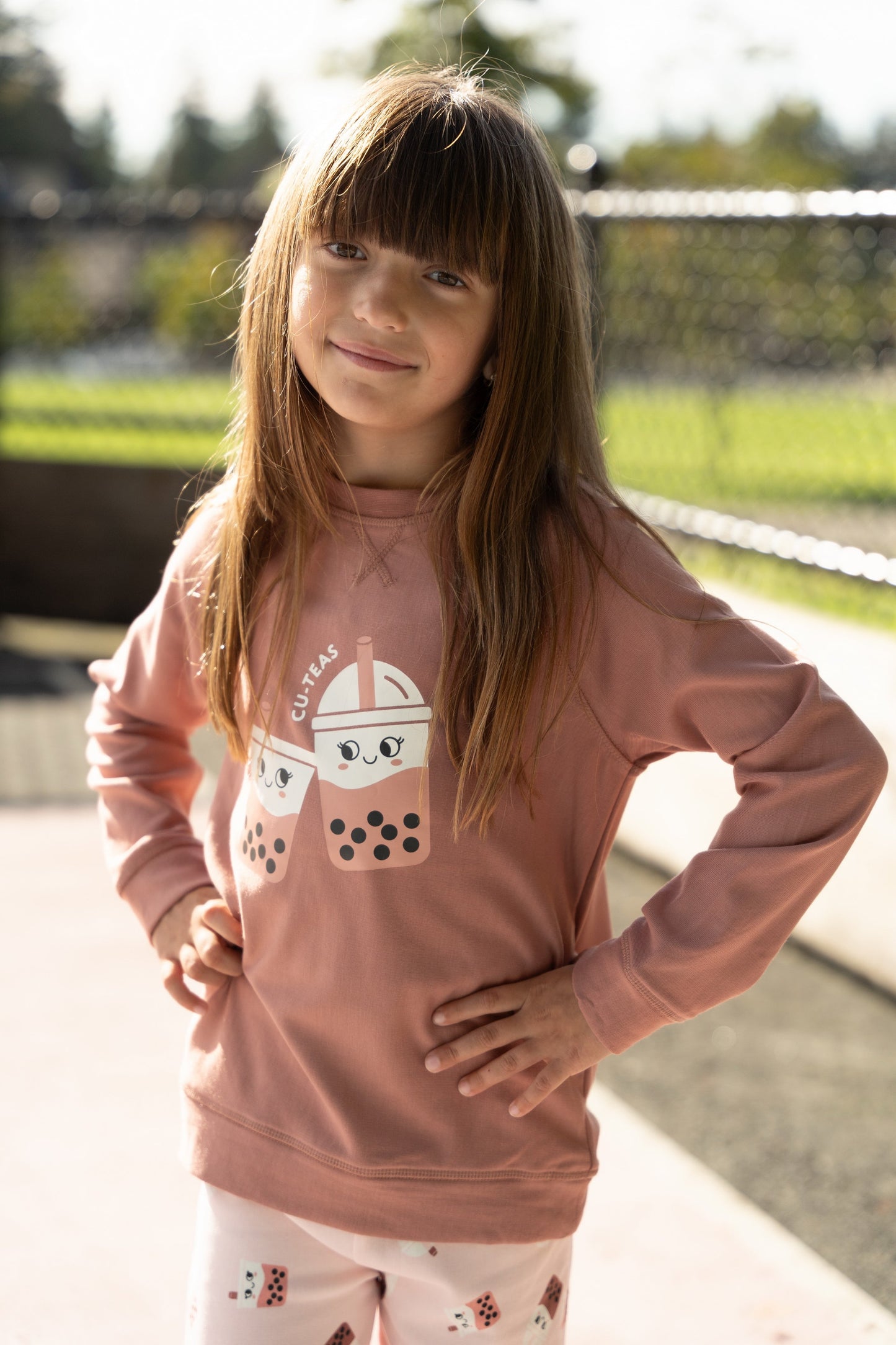 Bamboo Fleece Sweatshirt (Chocolate)