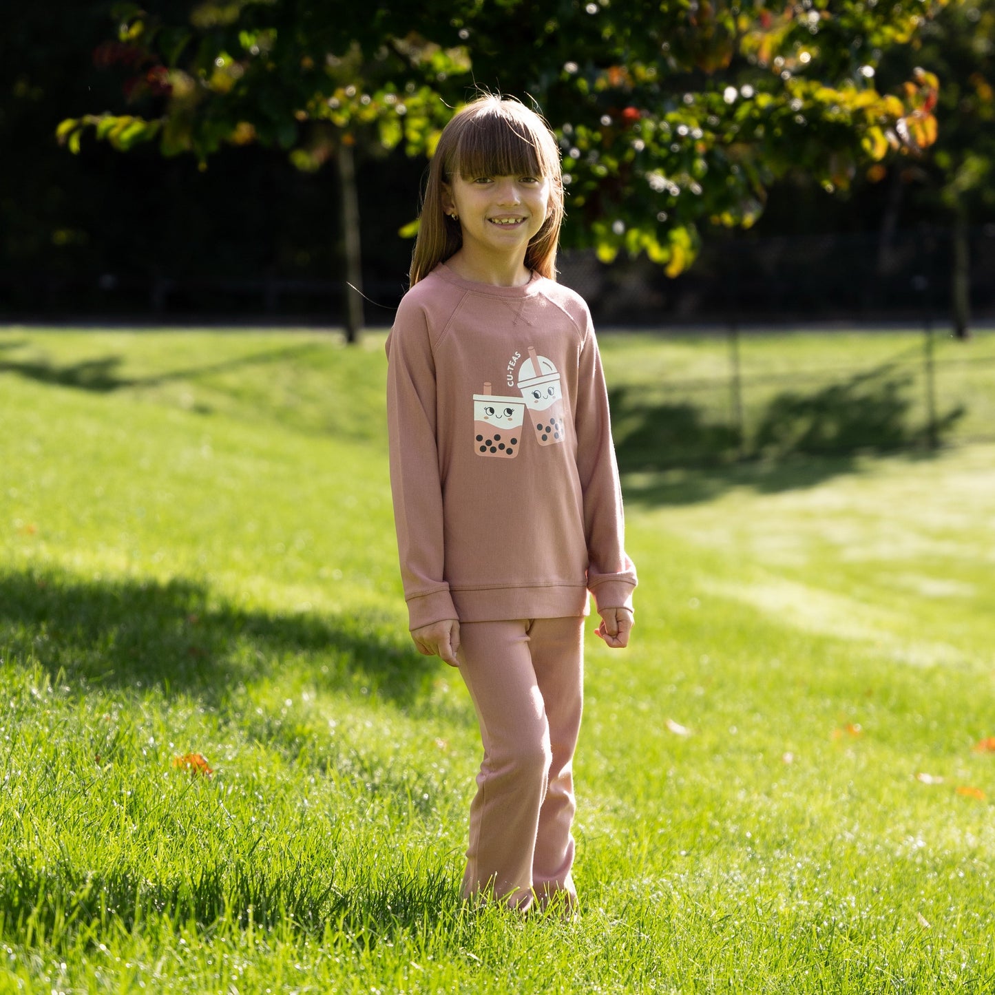 Bamboo Fleece Leggings (Chocolate)