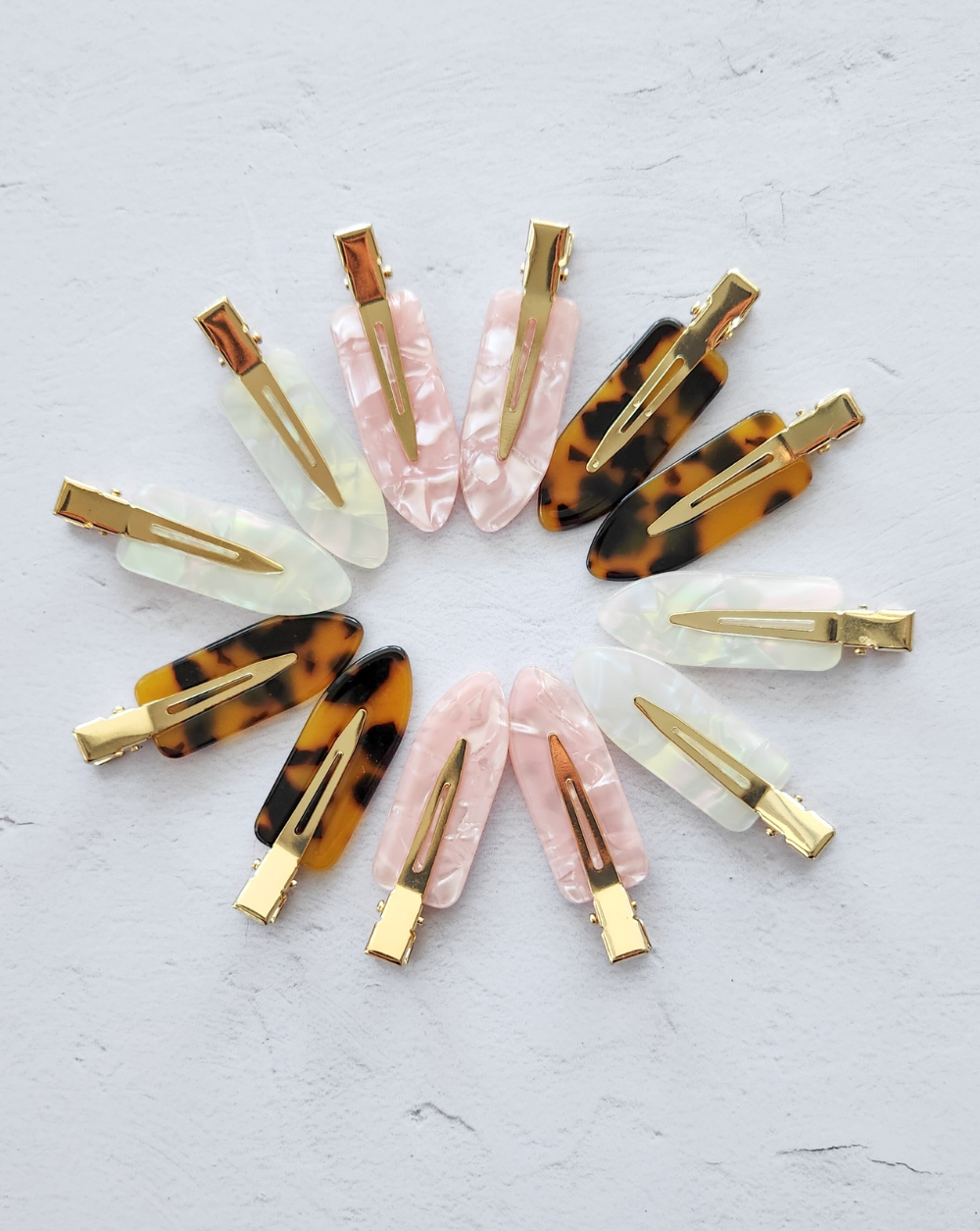 Acrylic Hair Clips