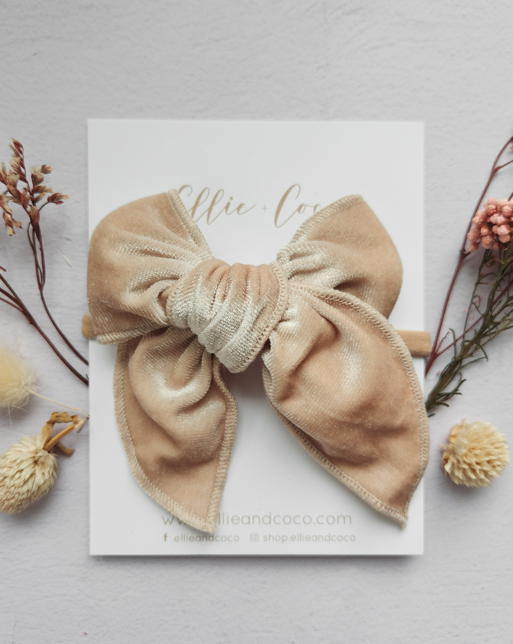 Velvet Bow Headband | 5 Colours Available