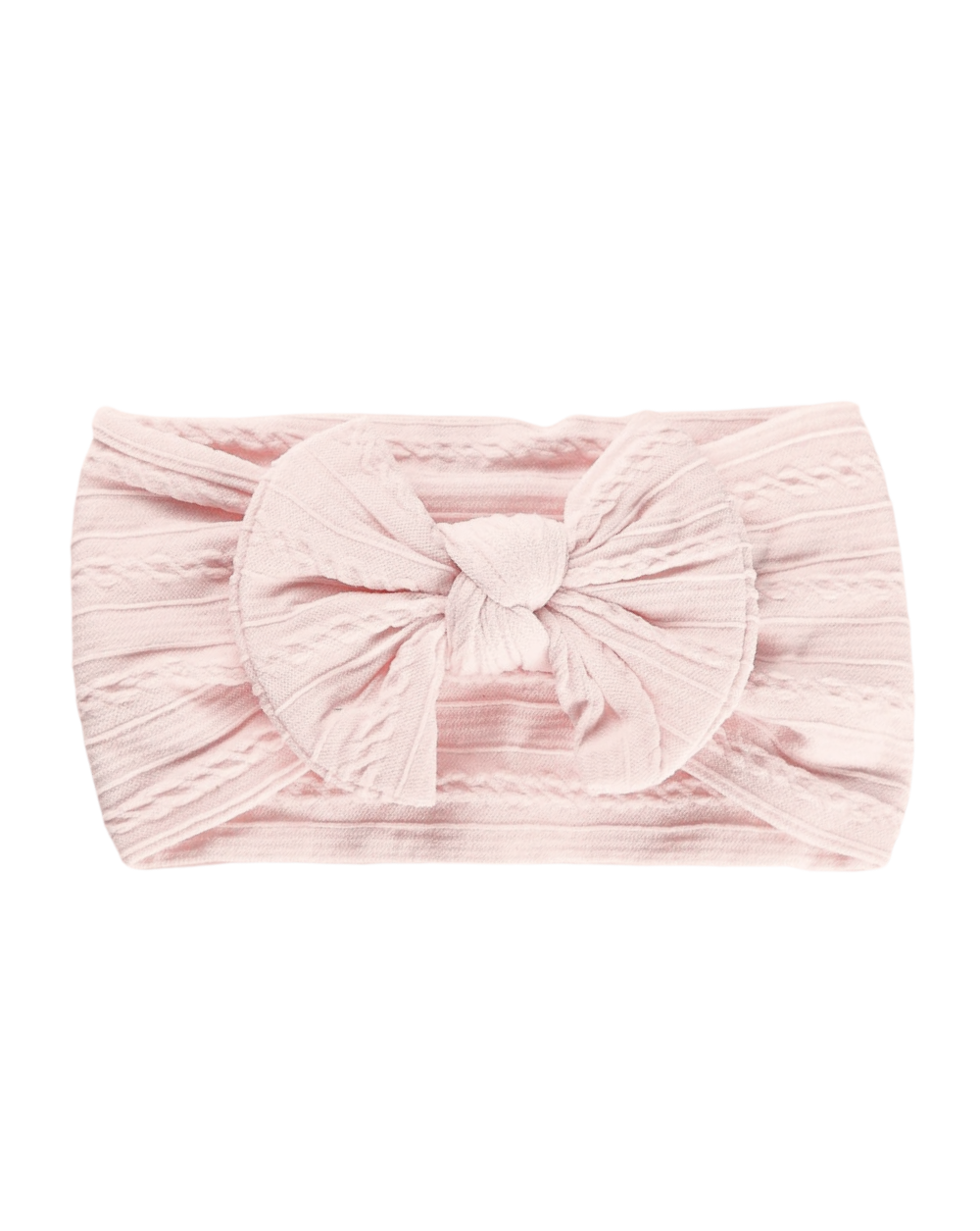 pink stretchy baby headband