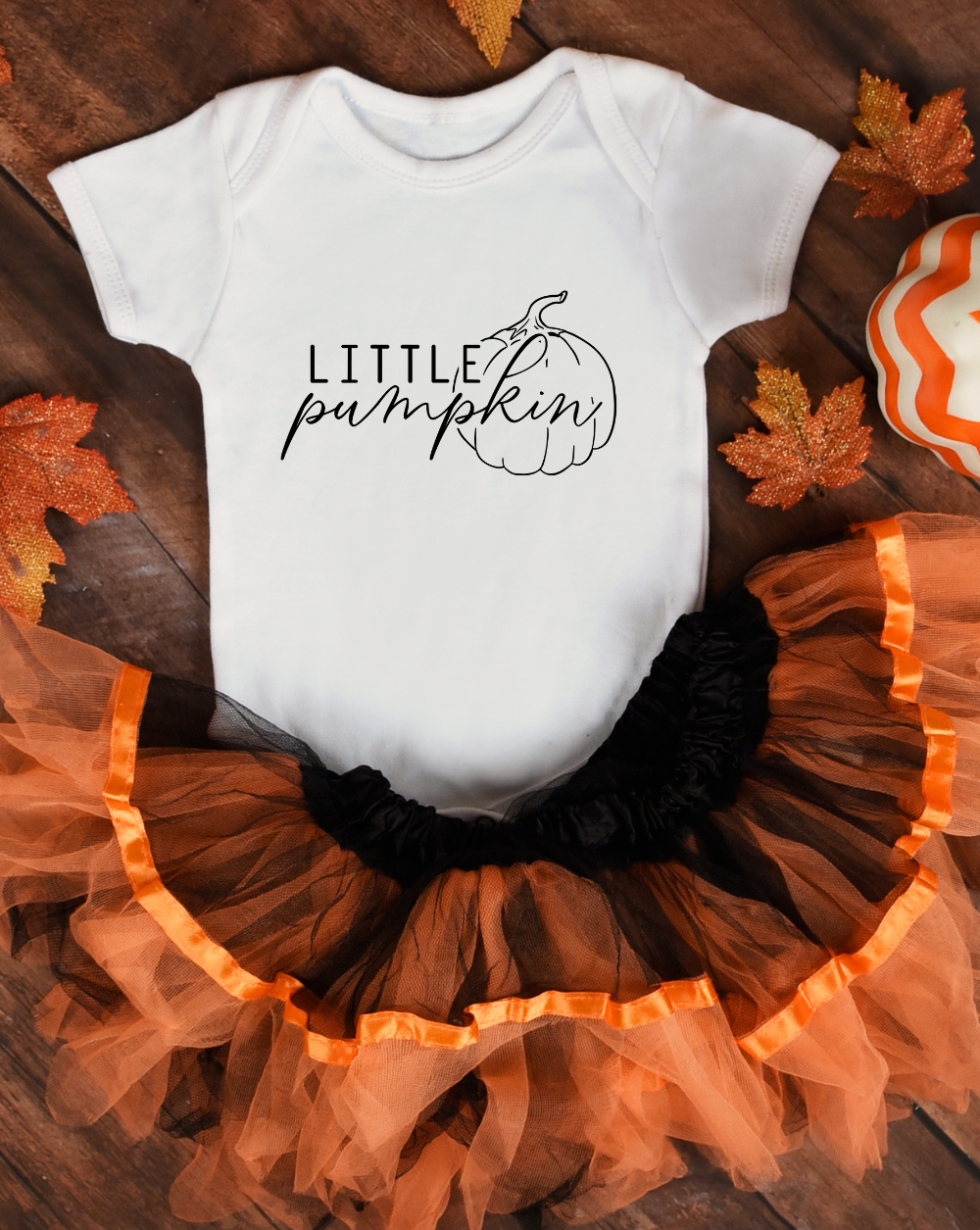 little pumpkin baby halloween outfit