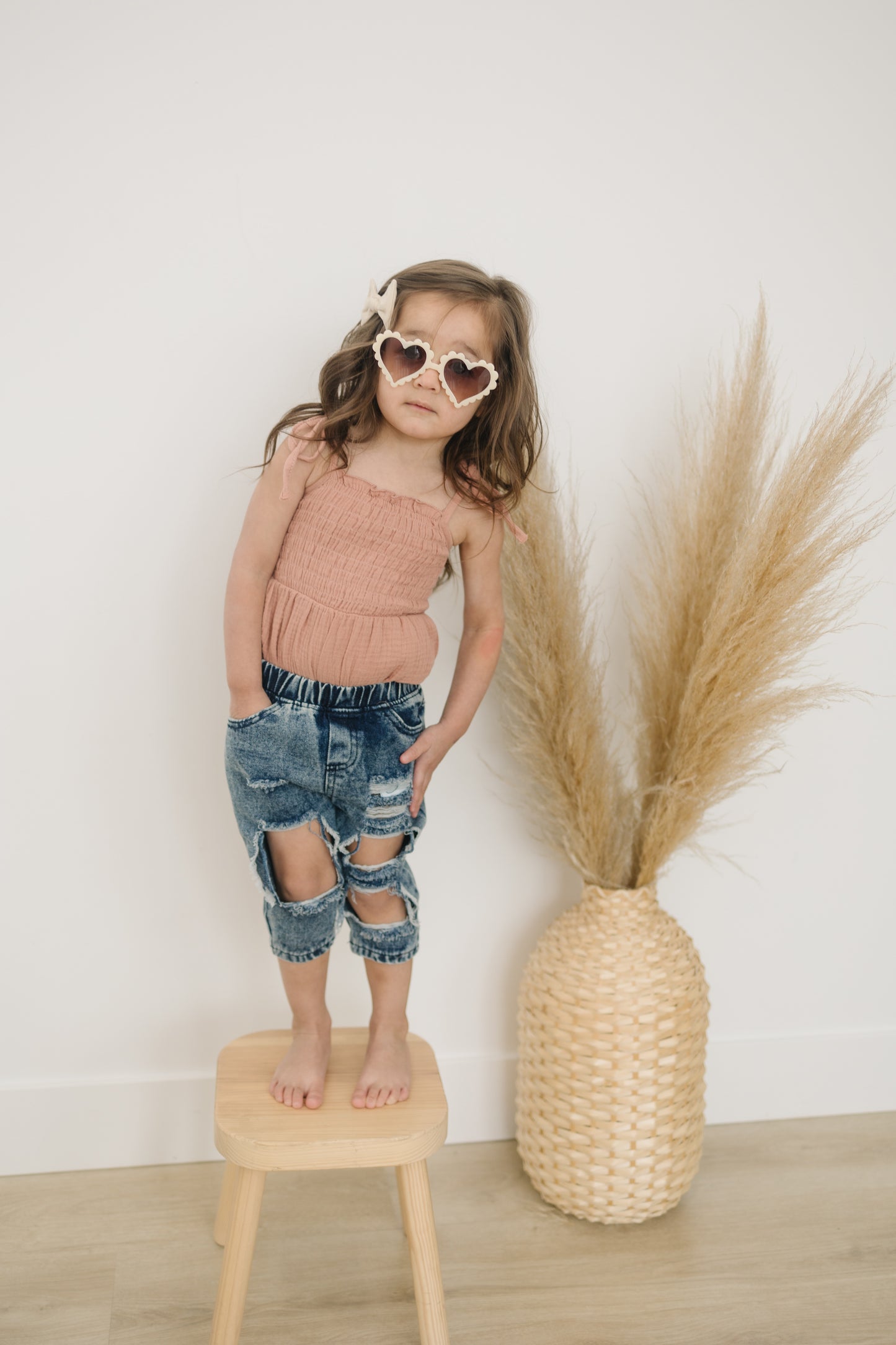 Emily Romper | Rose