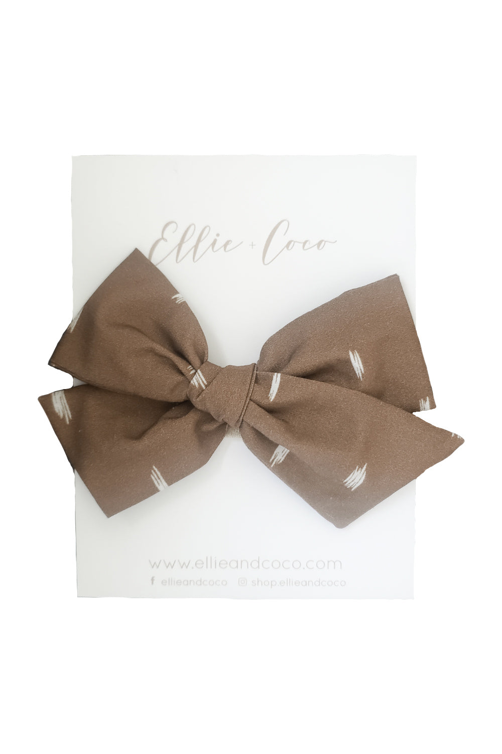 brown boho baby headband