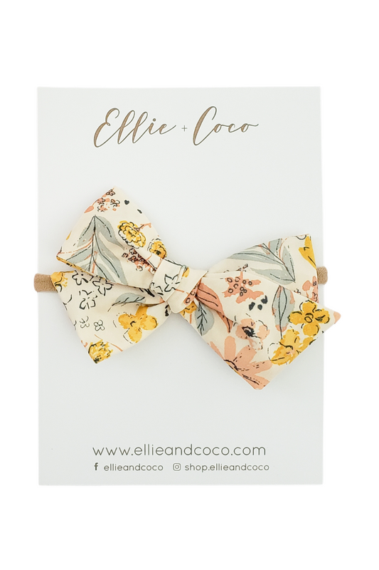 floral baby headband