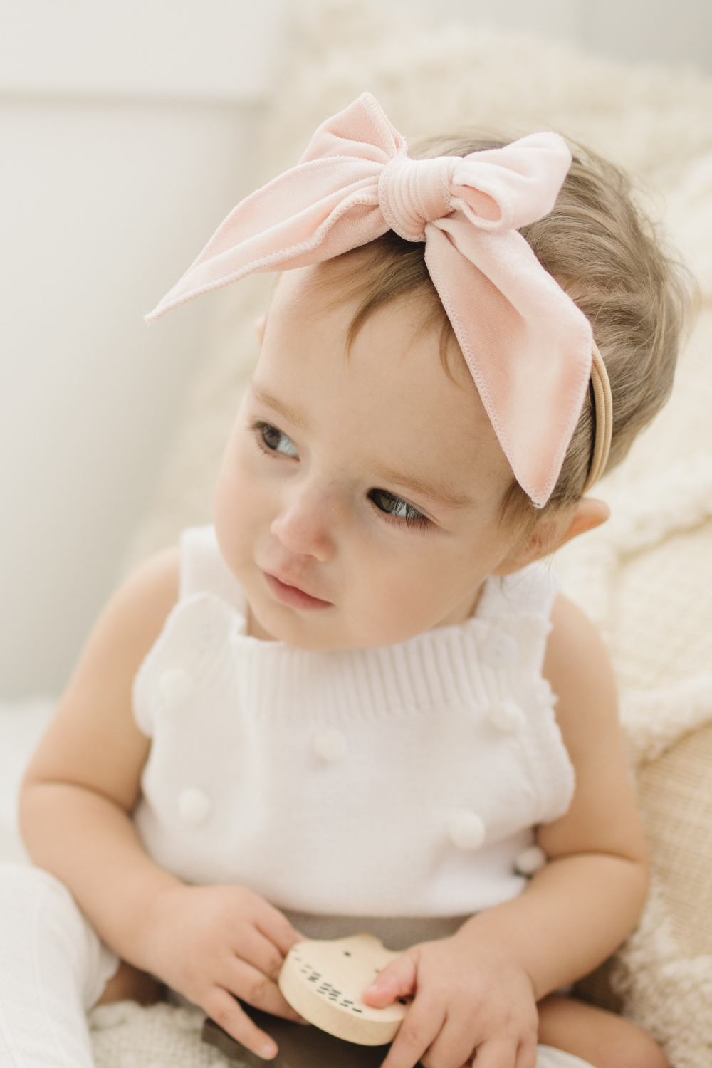 Velvet clearance headband baby