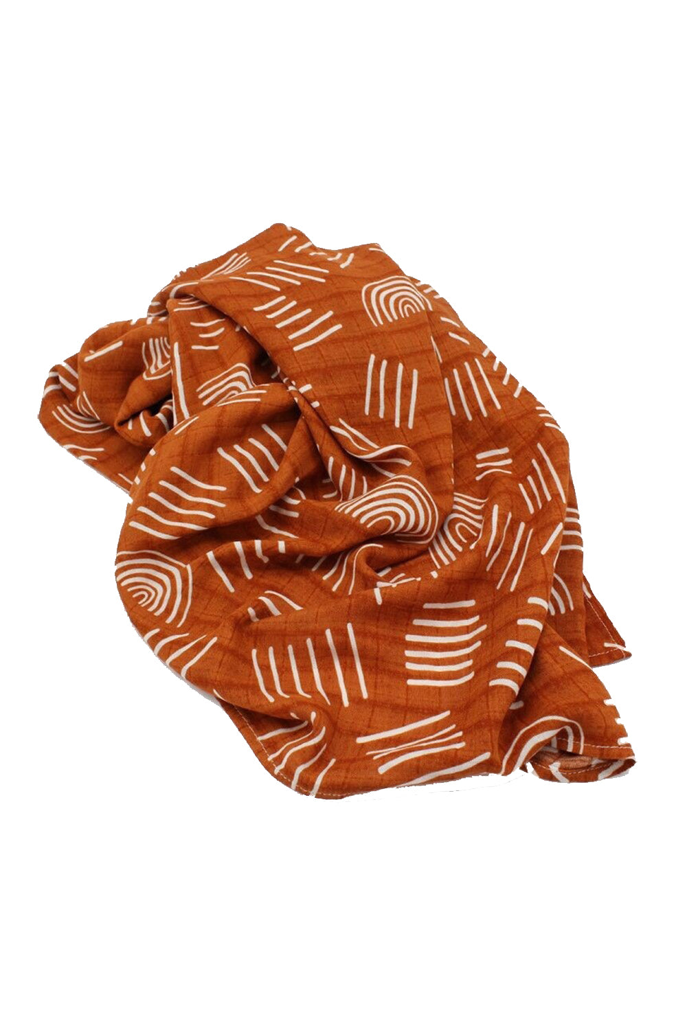 rainbow mud cloth baby swaddle
