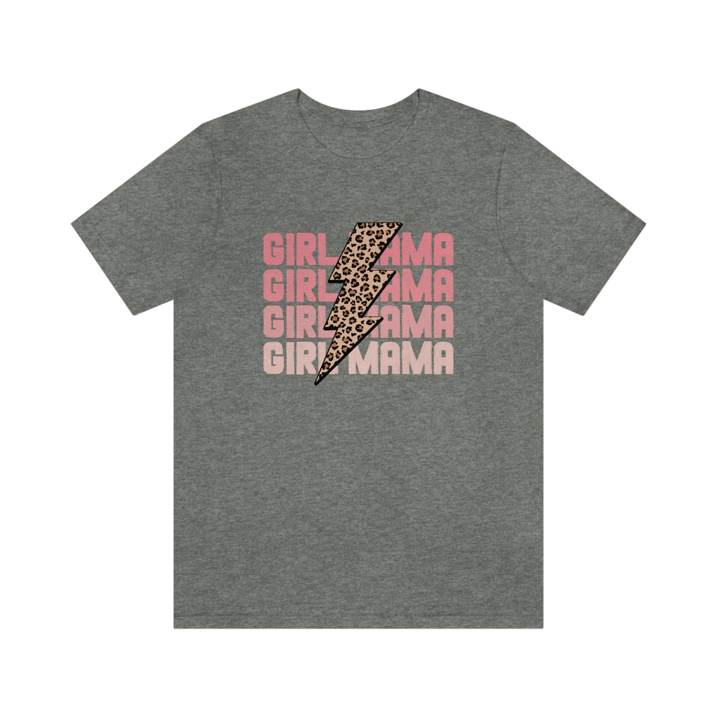 Girl Mama Leopard Print T-shirt