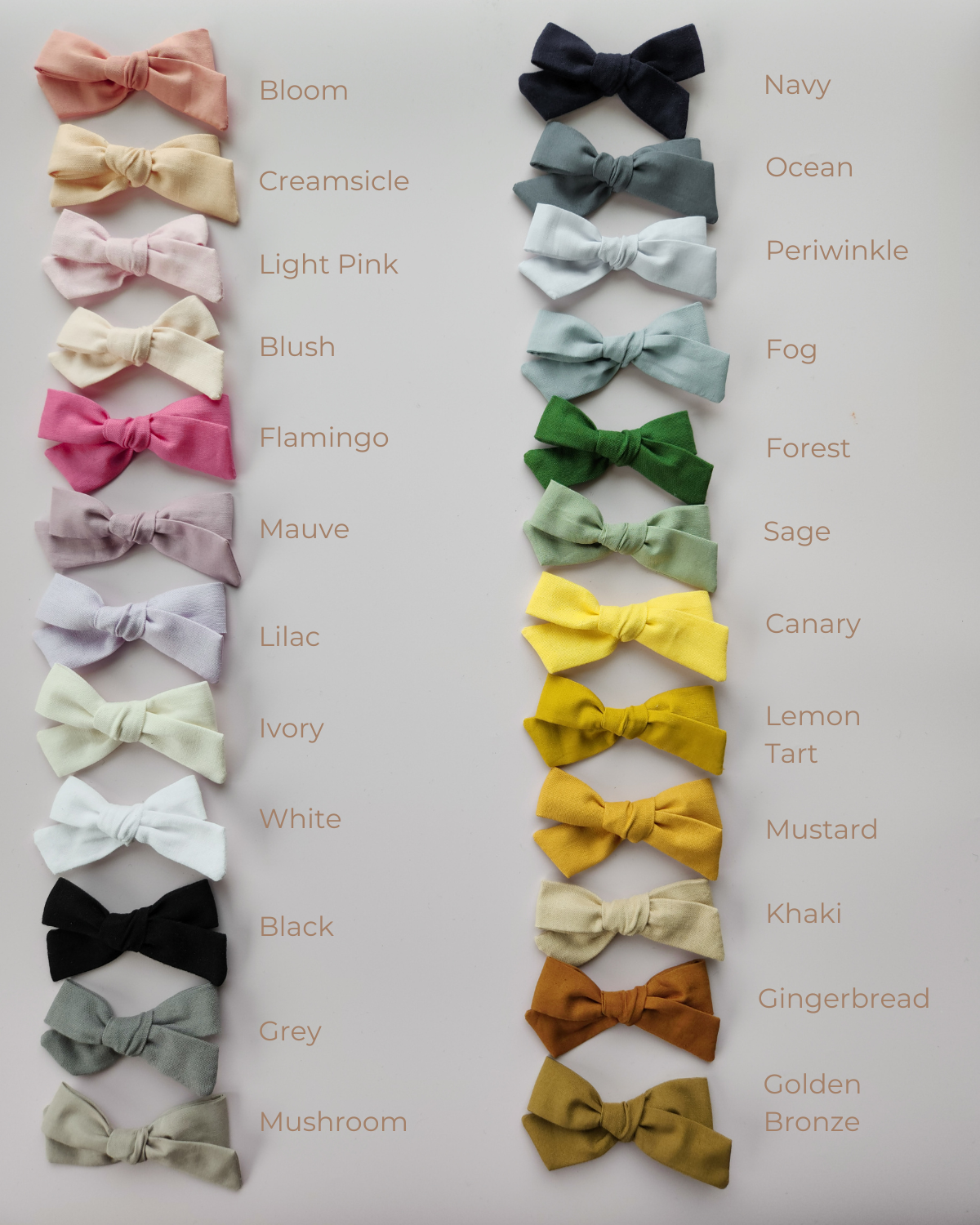 baby bows canada