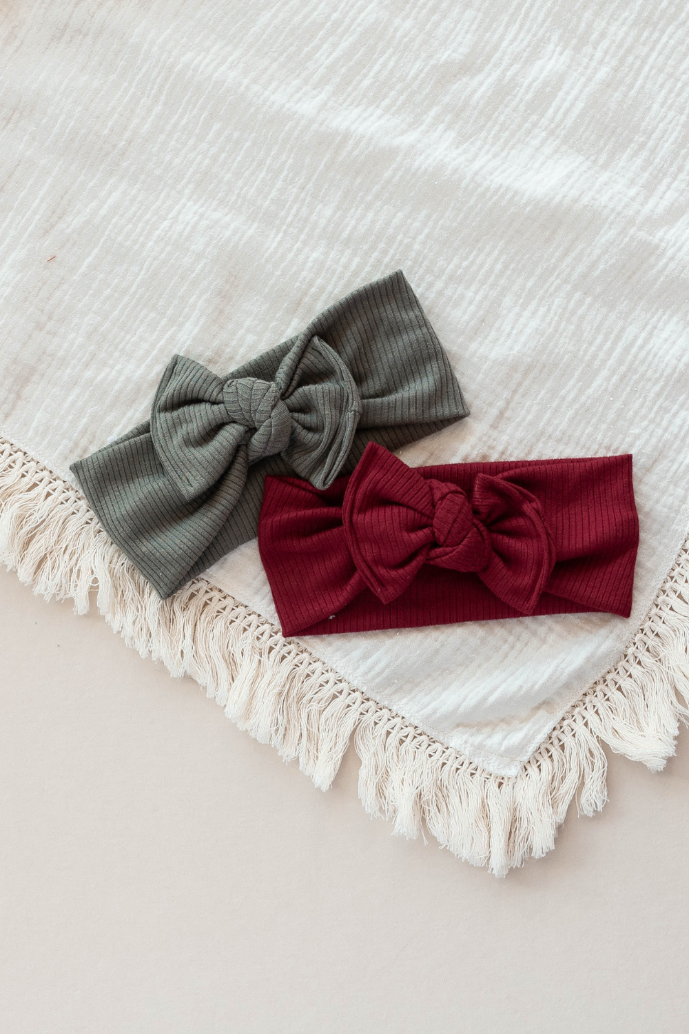 baby christmas headbands and bows