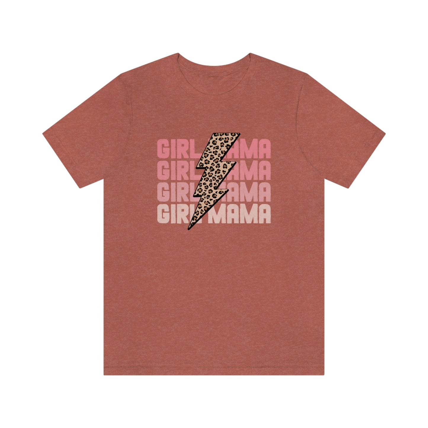 Girl Mama Leopard Print T-shirt