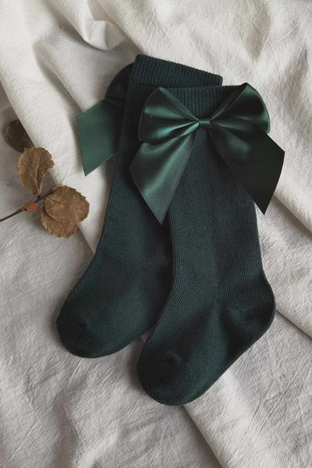 Knee High Bow Socks | 4 Colours Available