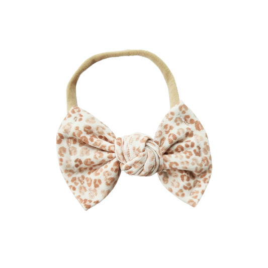 baby headband leopard