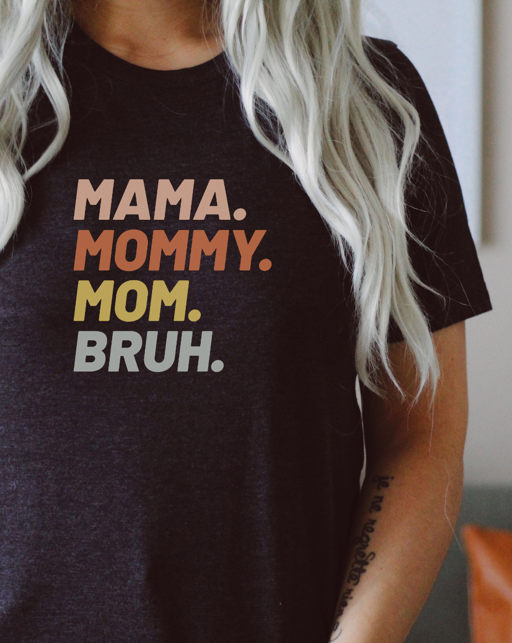 Mama Mommy Mom Bruh T-shirt