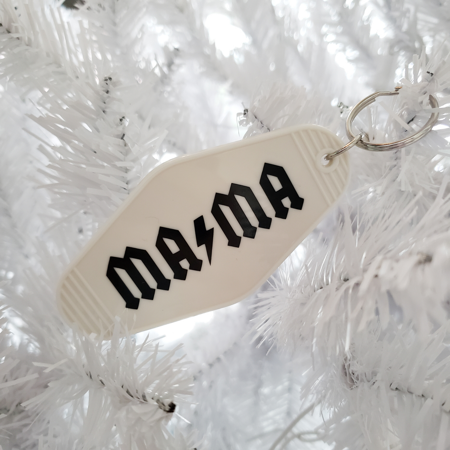 vintage mama motel keychain