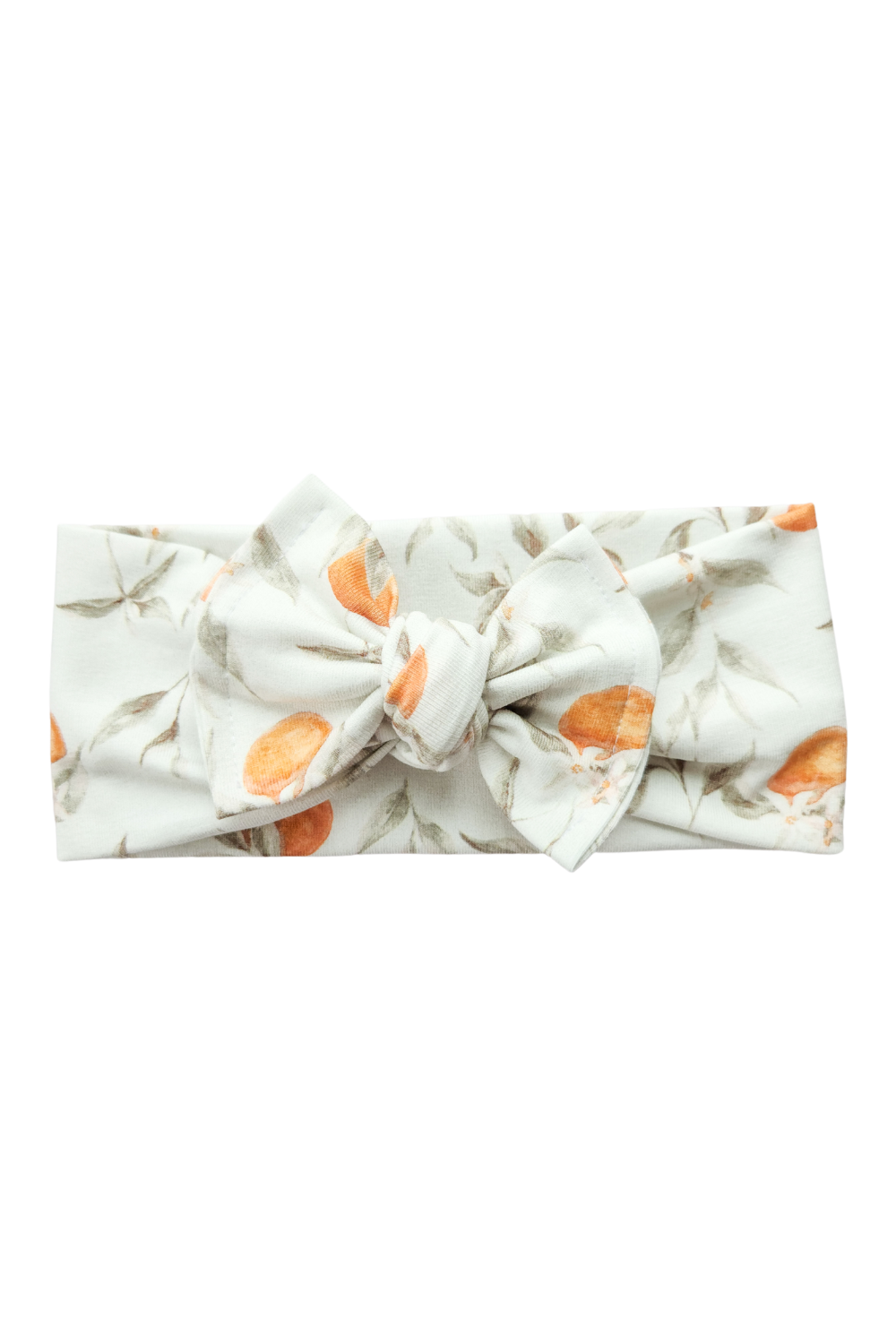 summer oranges baby headband