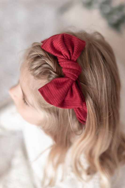christmas headwrap for little girl