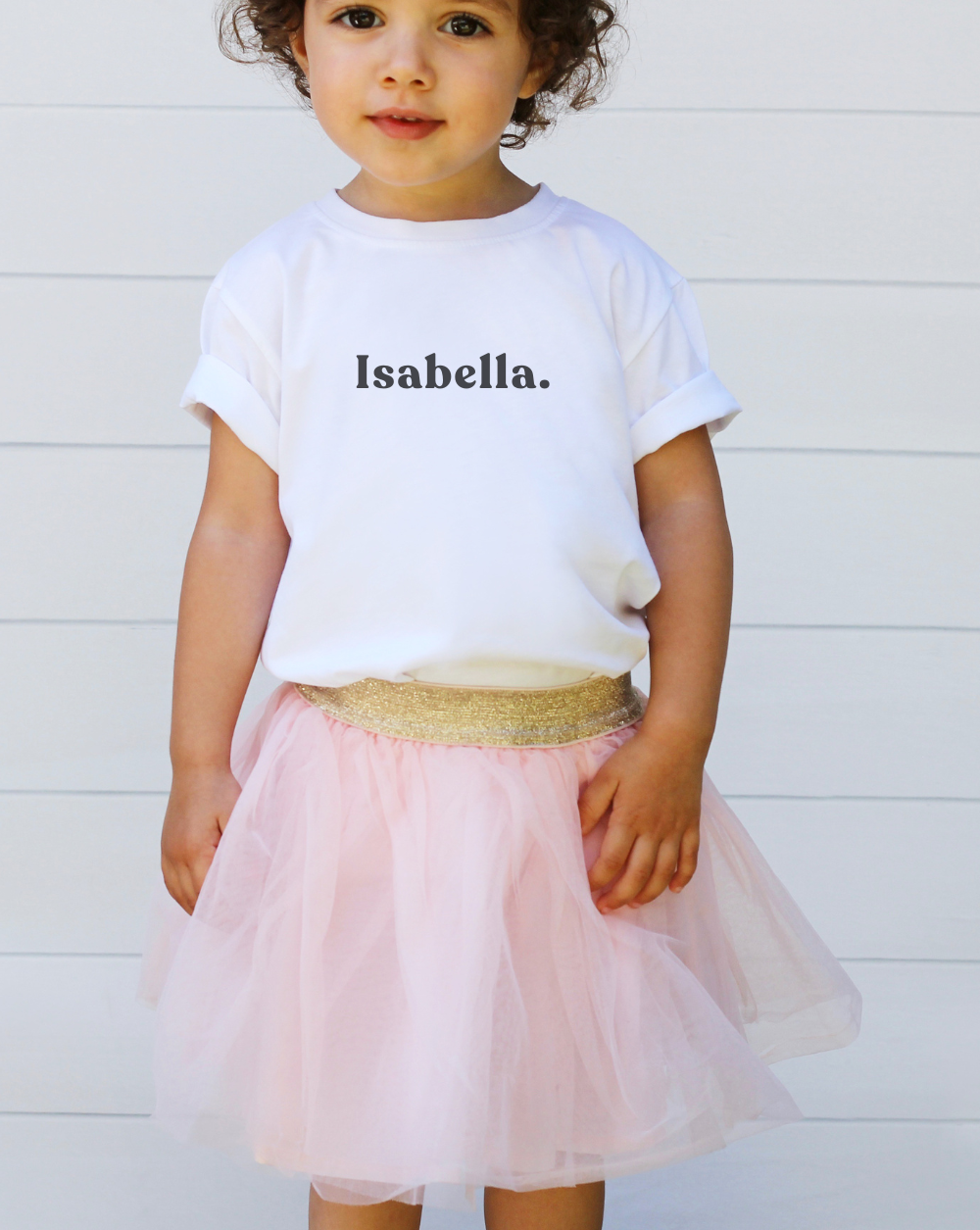 toddler girl shirt with name