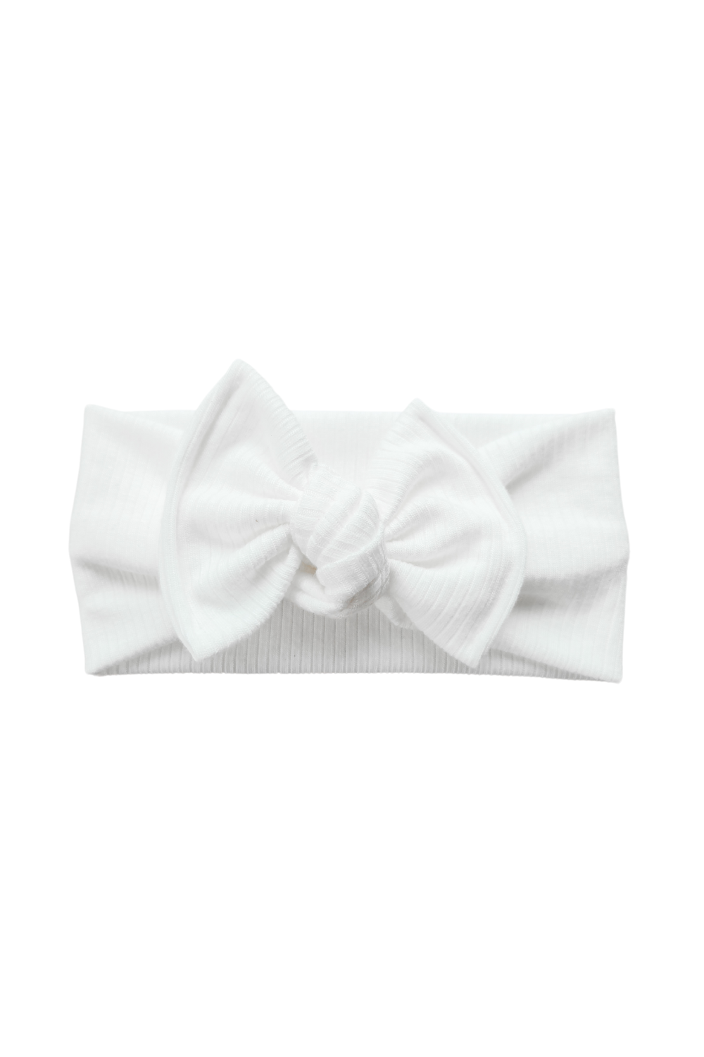 Big white 2024 bow headband