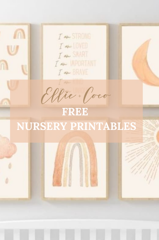 Nursery Art Printables