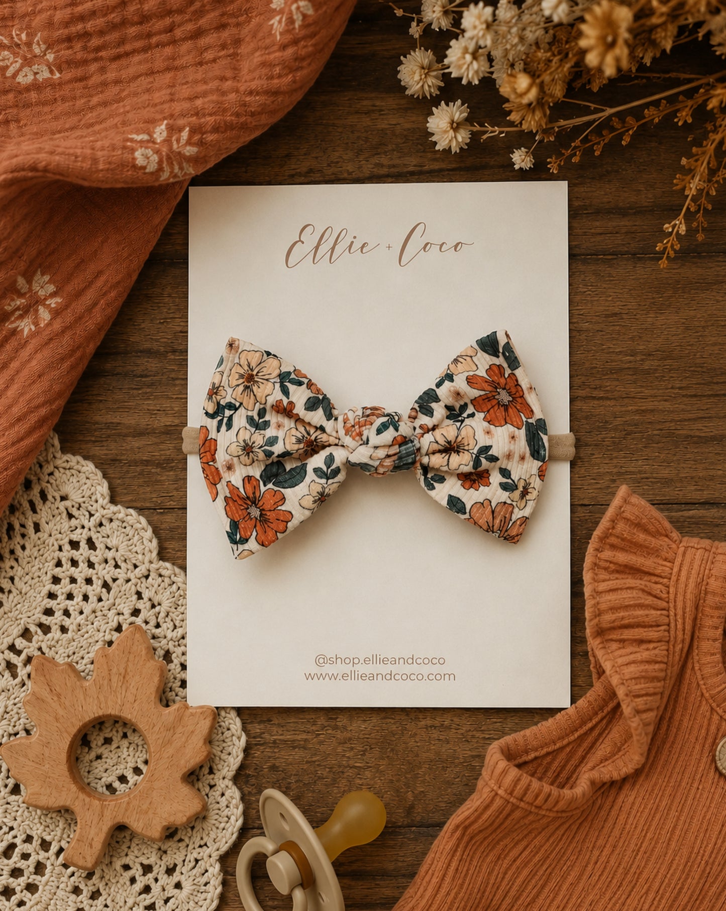 Knot Bow | Harvest Meadow