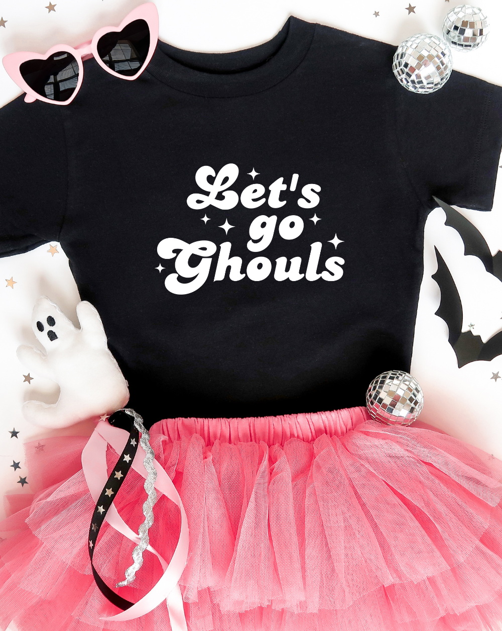 retro cute halloween baby tshirt