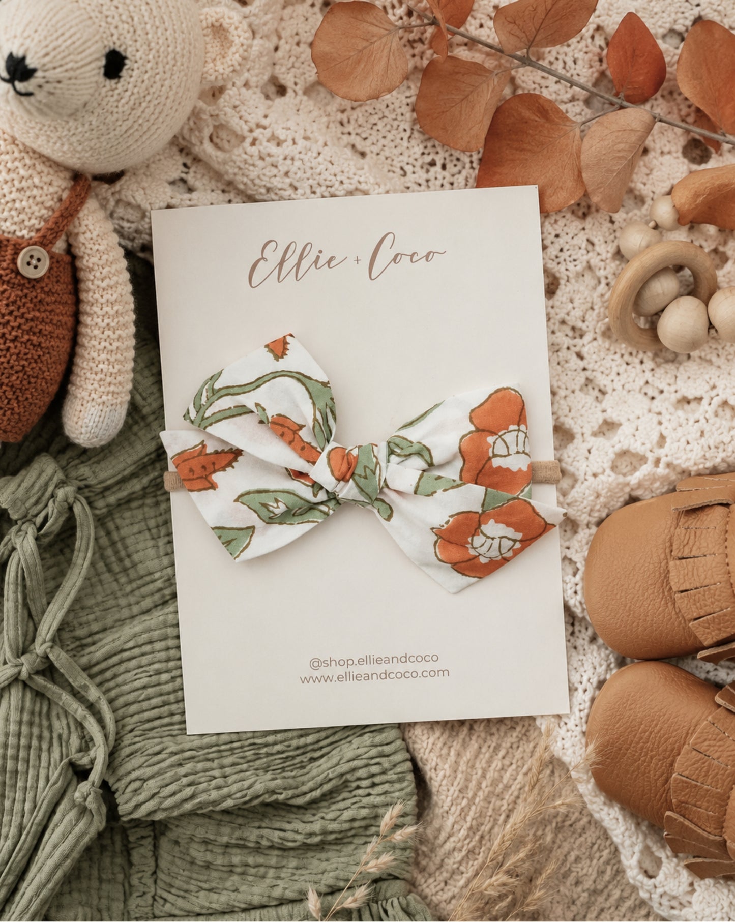 October Bloom Oversize Bow