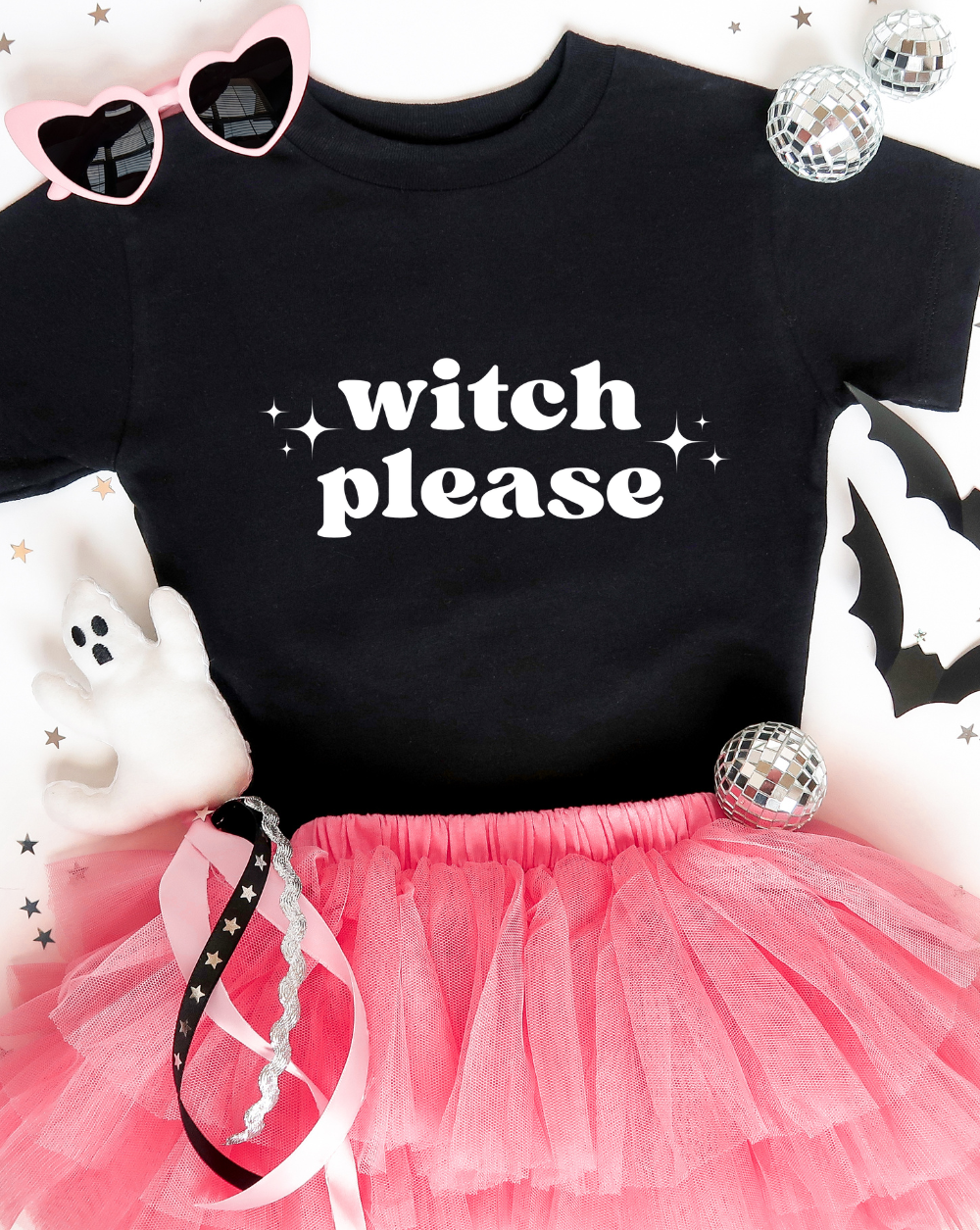 witch please baby halloween tshirt