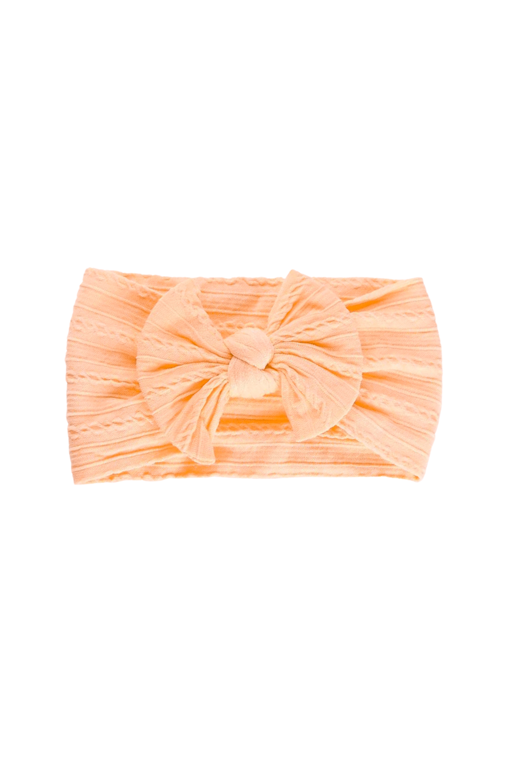 Cable Knit Headwrap | Creamsicle
