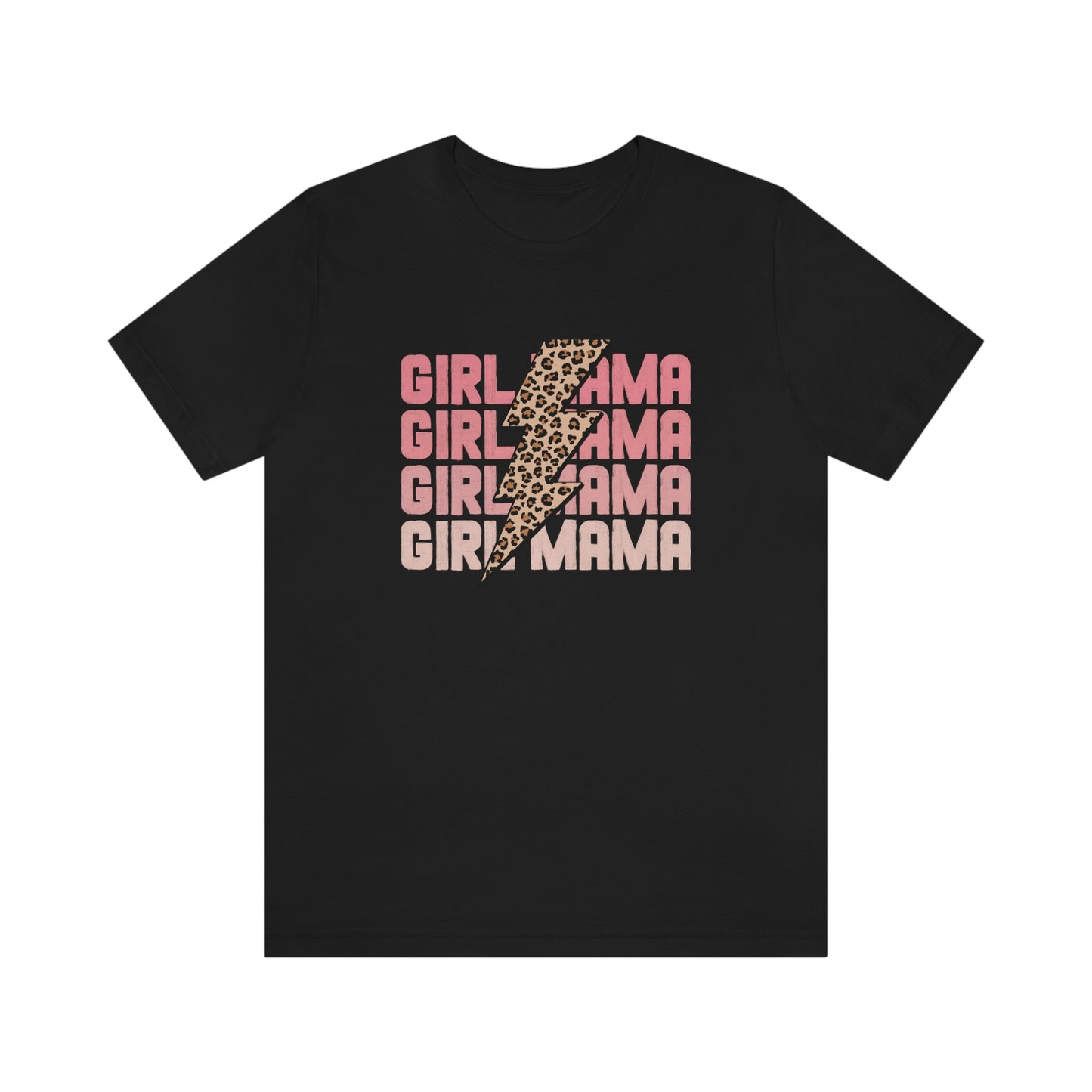 Girl Mama Leopard Print T-shirt
