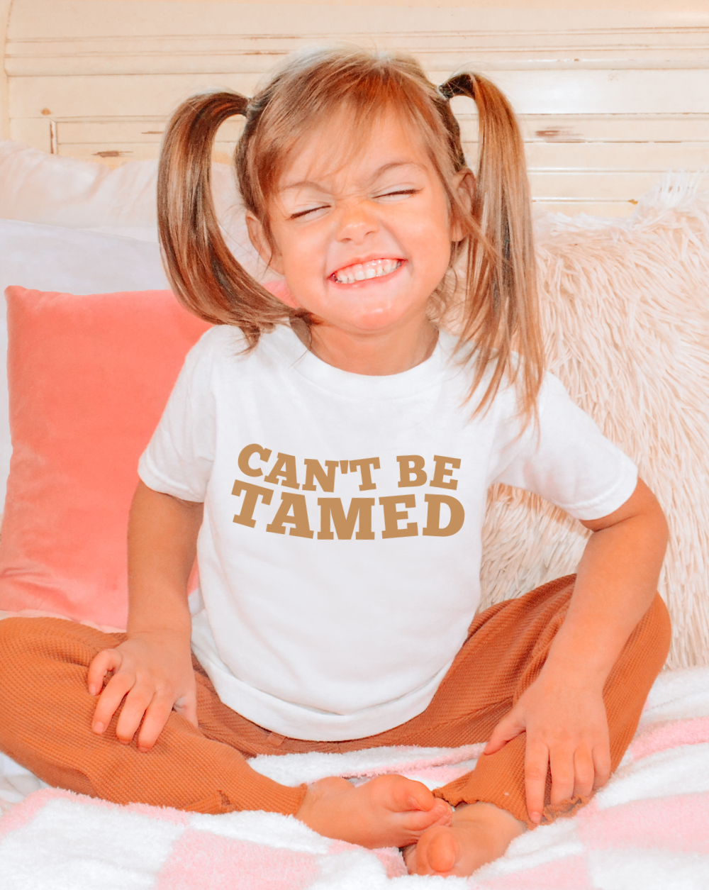 cant be tamed toddler t shirt