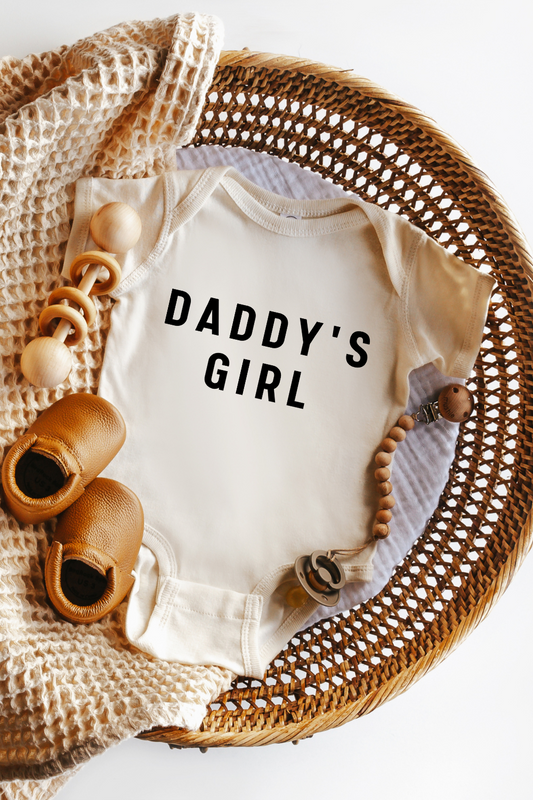 daddy's girl baby onesie