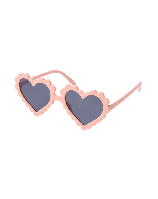 Heart Sunglasses | Peach