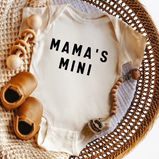 mamas mini onesie baby gift