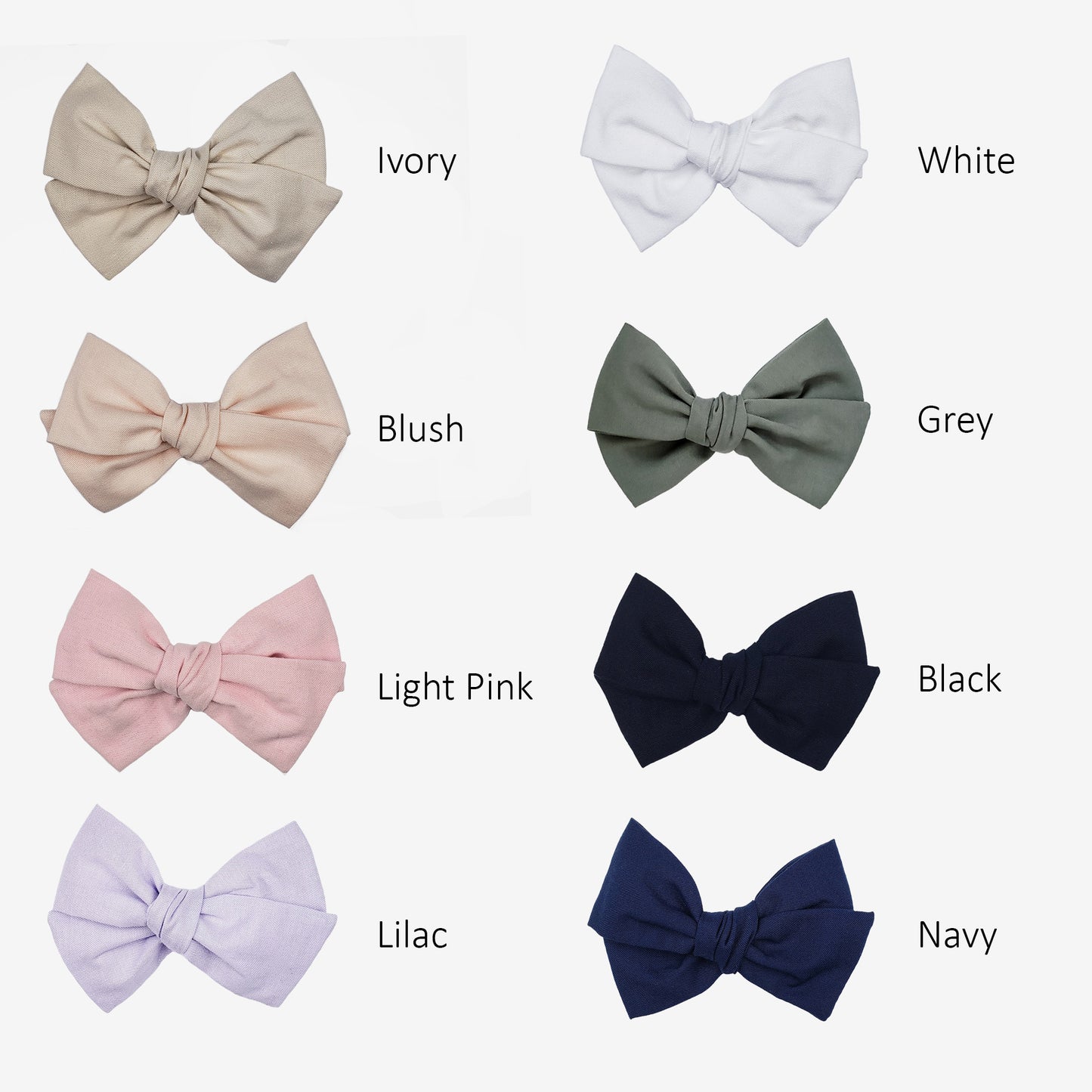 Oversized Baby Bows | 14 Colours Available