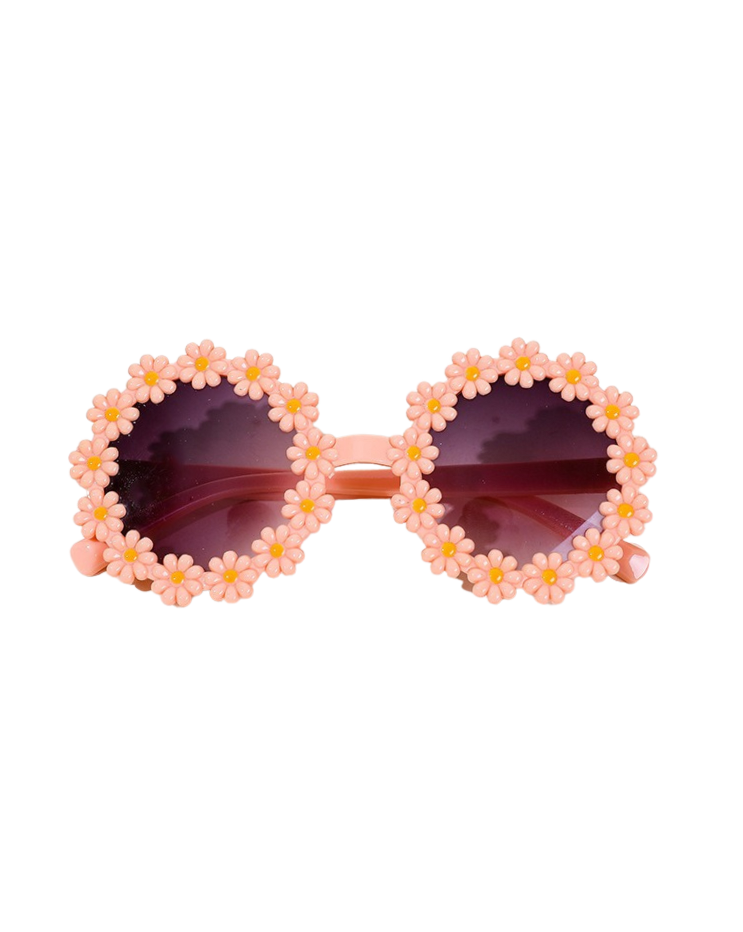 peach daisy sunglasses for kids