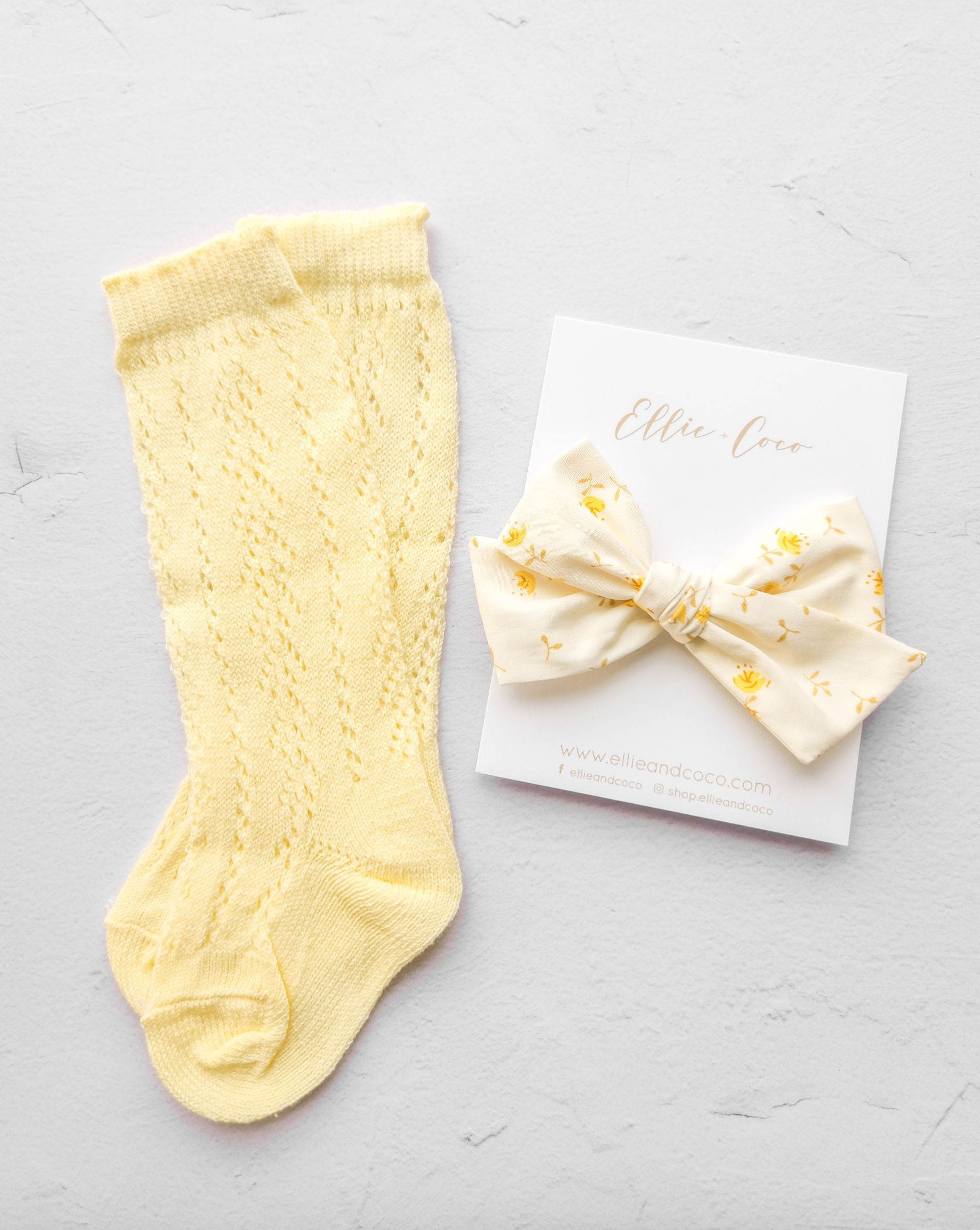 Ivory shop baby socks